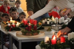 Adventkranzsegnung