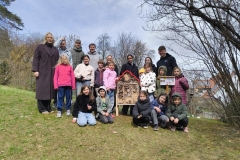 Insektenhotel im Schulhof
