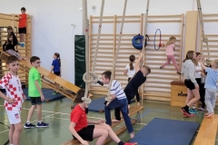 Schnupperturnen mit den SchulanfängerInnen